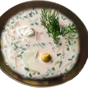 Окрошка от бабушки Лали